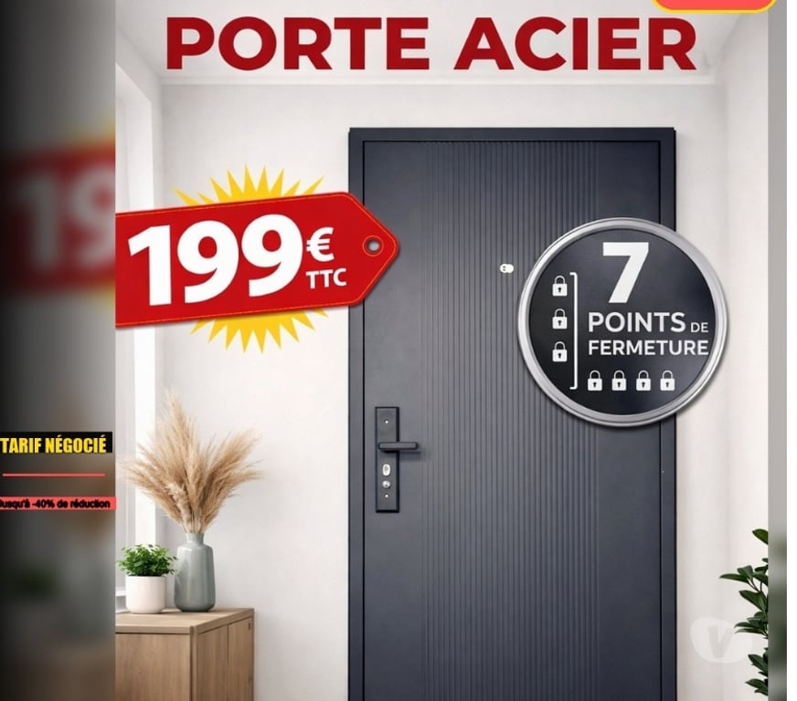  Rhône Villeurbanne - 69100 - Photos Vivastreet Porte alu acier