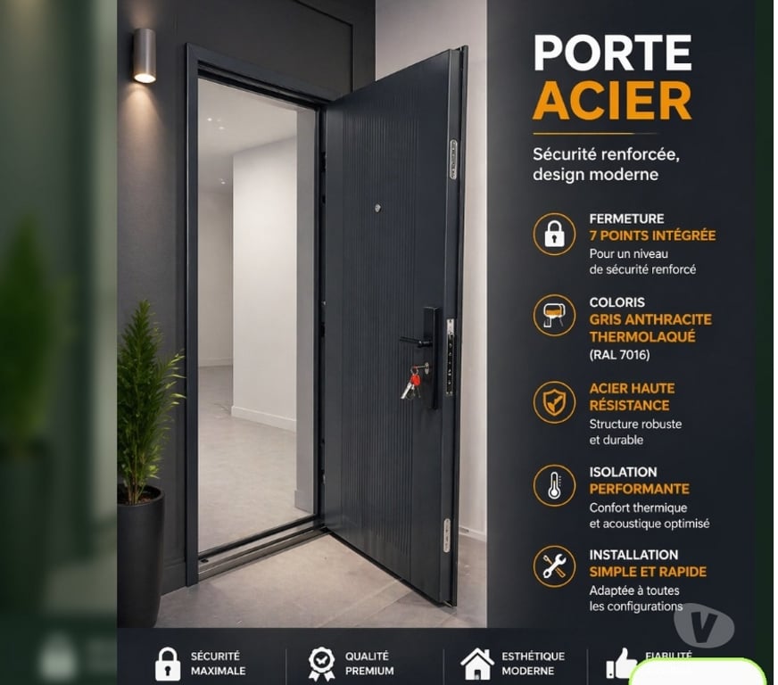  Calvados Caen - 14000 - Photos Vivastreet Porte alu acier