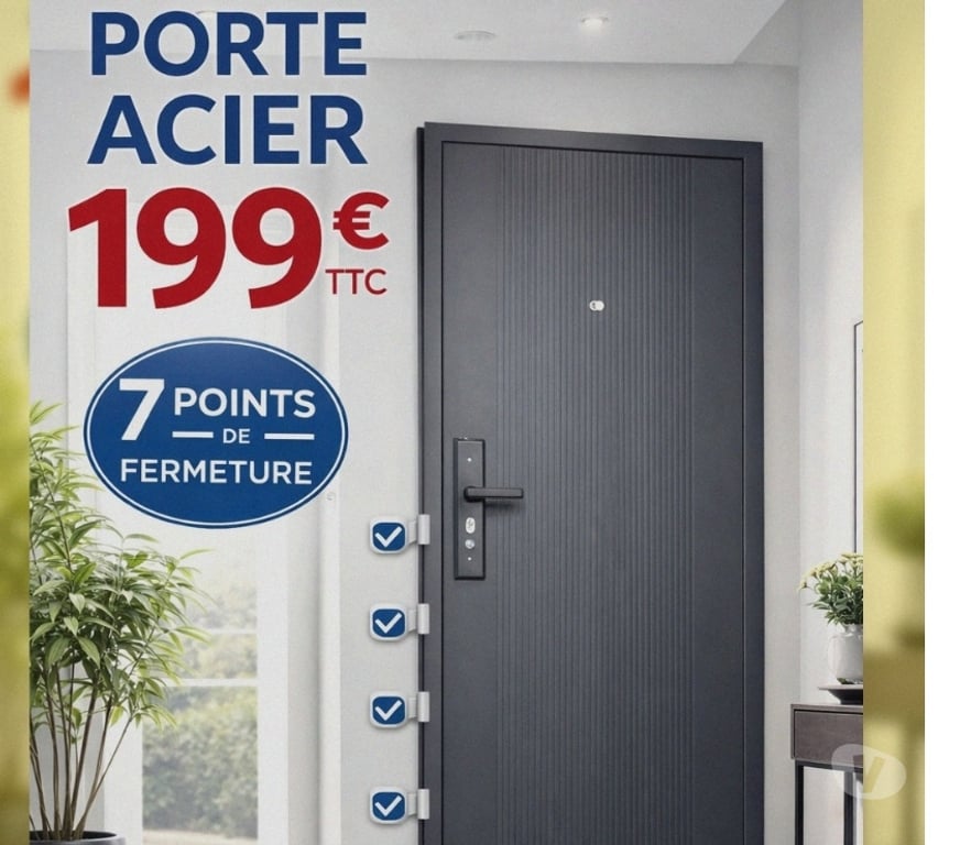  Rhône Villeurbanne - 69100 - Photos Vivastreet Porte alu acier