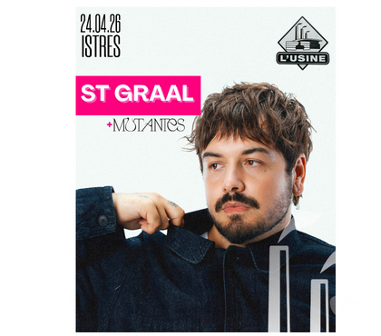 Billets spectacles Istres Bouches-du-Rhône - Photos Vivastreet 2 places pour le concert St Graal + Mutantes à Istres