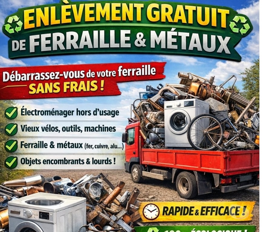 Autre Service Nièvre Challuy - 58000 - Photos Vivastreet Recup fer et métaux