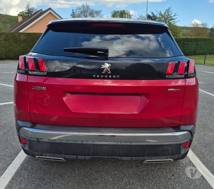 Voiture d'occasion Eure Sacquenville - 27930 - Photos Vivastreet 3008 GT LINE - 1.6L - 180CH - 144300 Kms - année 2019