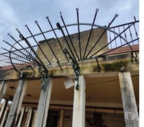 Photos Vivastreet Marquise en fer forgée