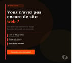 Création de site web professionnel en 48h