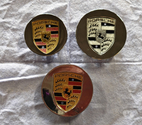 4 Caches moyeux PORSCHE chromé en 65mm ou 76mm