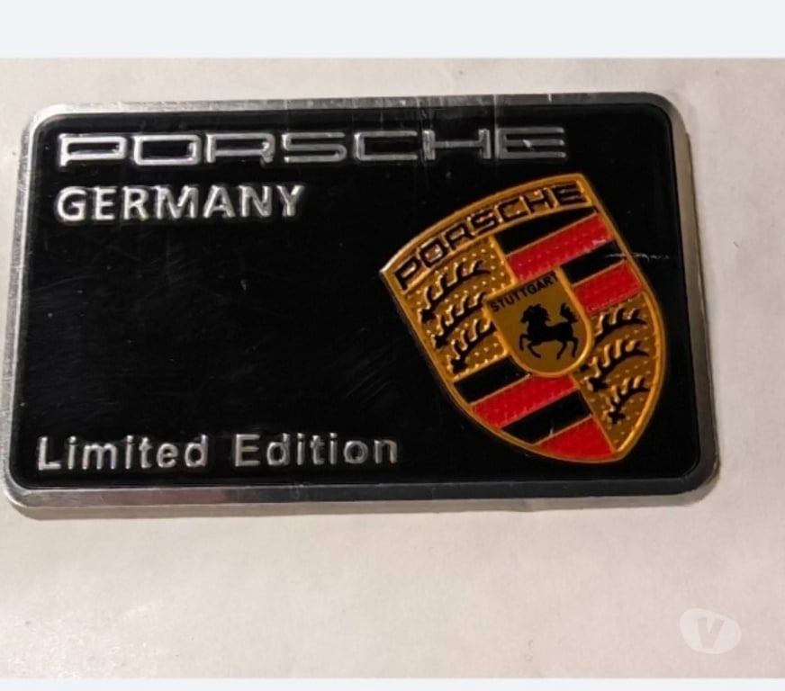 Pièces et services auto Meurthe-et-Moselle Nancy - Photos Vivastreet Plaque PORSCHE limited édition