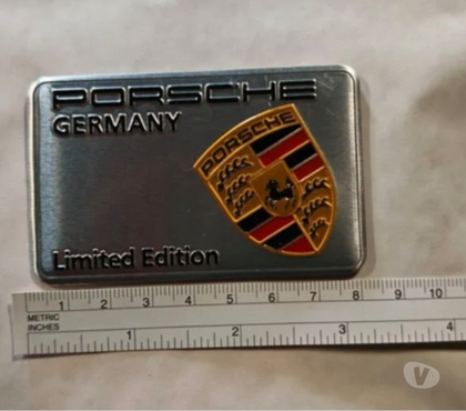 Pièces détachées auto Nancy Nancy - Photos Vivastreet Plaque PORSCHE limited édition