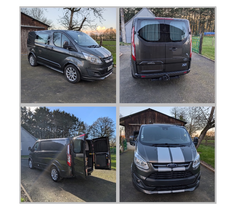 fourgons et camions d'occasion Le Bourgneuf la Foret Mayenne - Photos Vivastreet Ford Transit Custom Aménagé VanLife