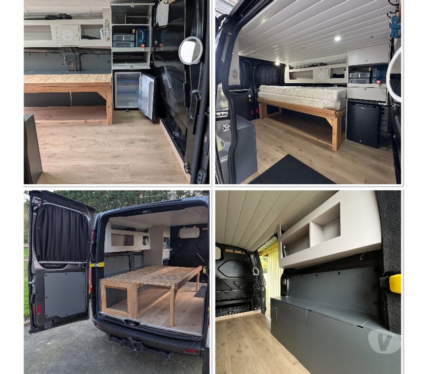 Véhicules commerciaux & utilitaires d'occasion Mayenne Le Bourgneuf la Foret - 53410 - Photos Vivastreet Ford Transit Custom Aménagé VanLife