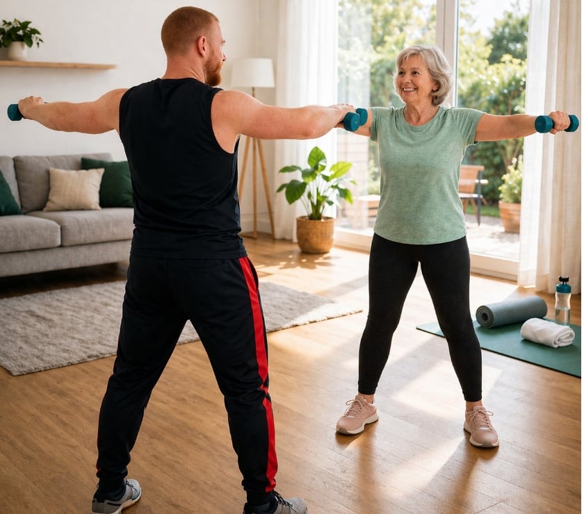 Coach Sportif a domicile - Remise en forme - Perte de poids