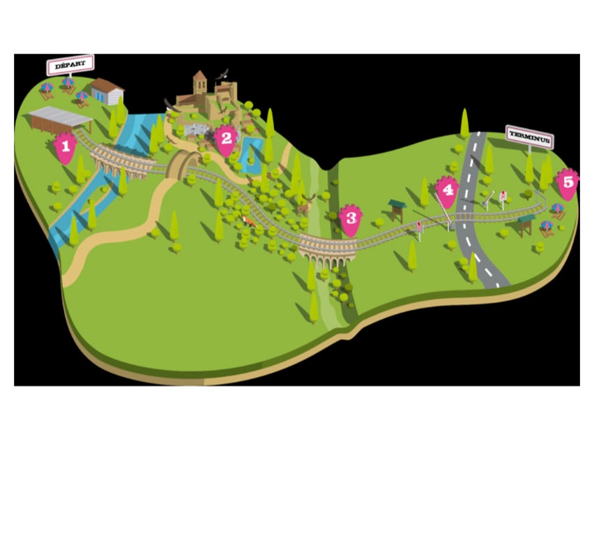 Evenements sportifs Vienne Chauvigny - Photos Vivastreet 2 billets pour le Vélorail de Chauvigny (Grand parcours)