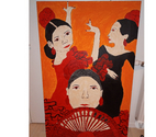 Tableau danseuse espagnoles