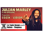 Reims - Marne — REGGAE NIGHT #2 : Concert JULIAN MARLEY