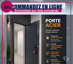 Marseille - Marseille — Porte acier Stock