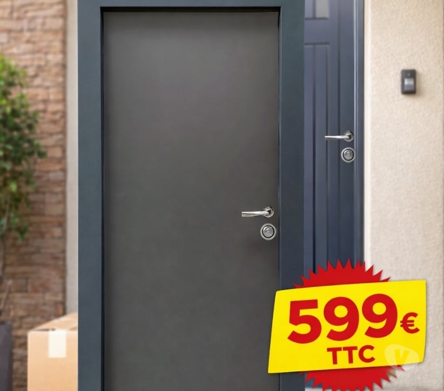  Aisne Laon - 02000 - Photos Vivastreet Porte blindée stock