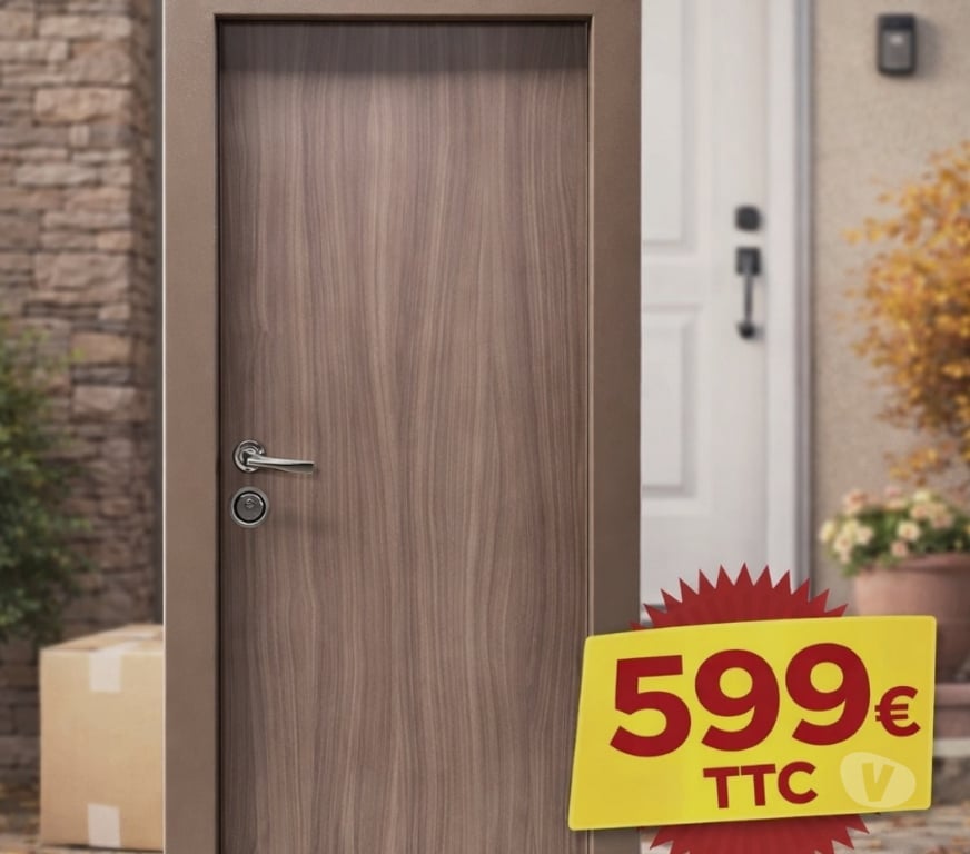  Aisne Laon - 02000 - Photos Vivastreet Porte blindée stock