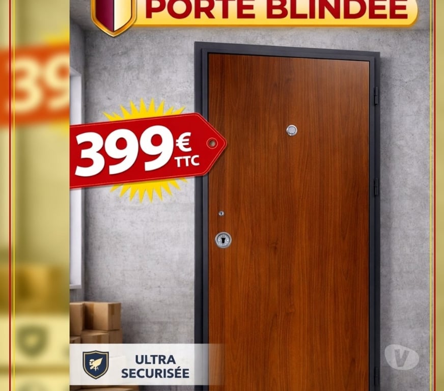  Aisne Laon - 02000 - Photos Vivastreet Porte blindée stock