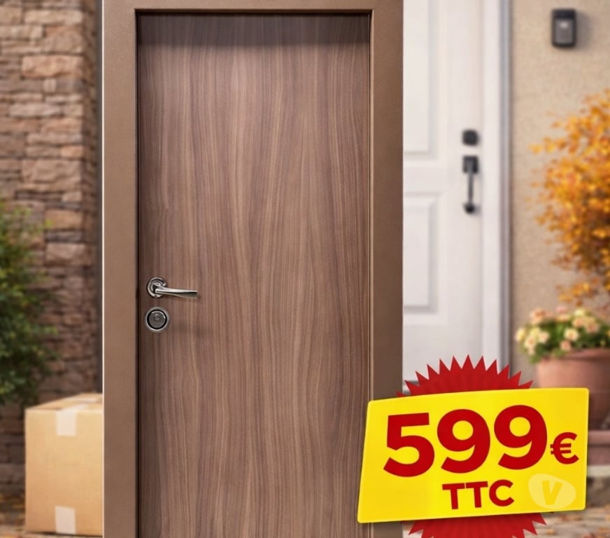  Aisne Laon - 02000 - Photos Vivastreet Porte blindée stock