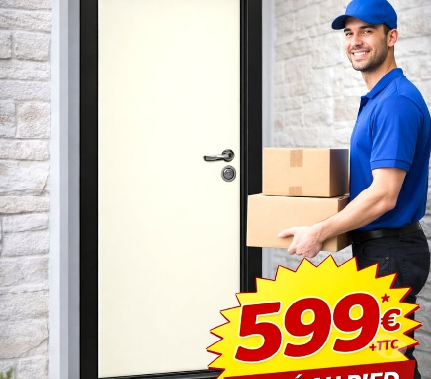  Aisne Laon - 02000 - Photos Vivastreet Porte blindée stock