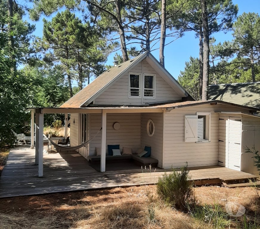 location saisonniere Gironde Le Porge - 33680 - Photos Vivastreet La Jenny Cabane de charme, forêt et océan