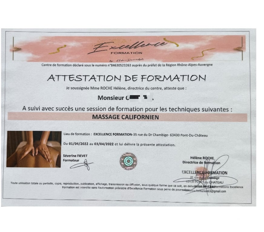 Massages Alpes-Maritimes Nice - Photos Vivastreet Massage Californien & Éveil Sensoriel à Domicile