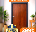 Porte blindée en stock