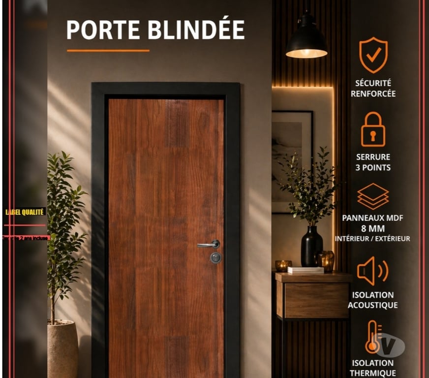  Aisne Laon - 02000 - Photos Vivastreet Porte blindée en stock