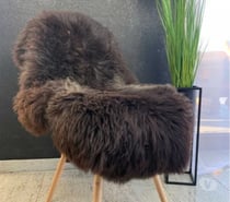 Tapis décoratif suédois en peau de mouton