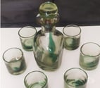 St Brieuc - Côtes-d'Armor — SERVICE à WHISKY signé NOVARO
