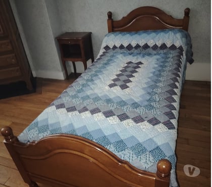 Ameublement & art de la table Argenteuil Val-d'Oise - Photos Vivastreet VENTE LIT 1 PLACE + TABLE DE CHEVET