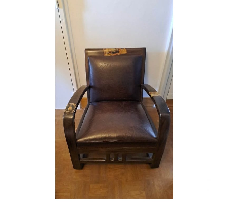 Ameublement & art de la table Val-de-Marne Maisons Alfort - 94700 - Photos Vivastreet Fauteuil rétro en teck et cuir Cocktail Scandinave