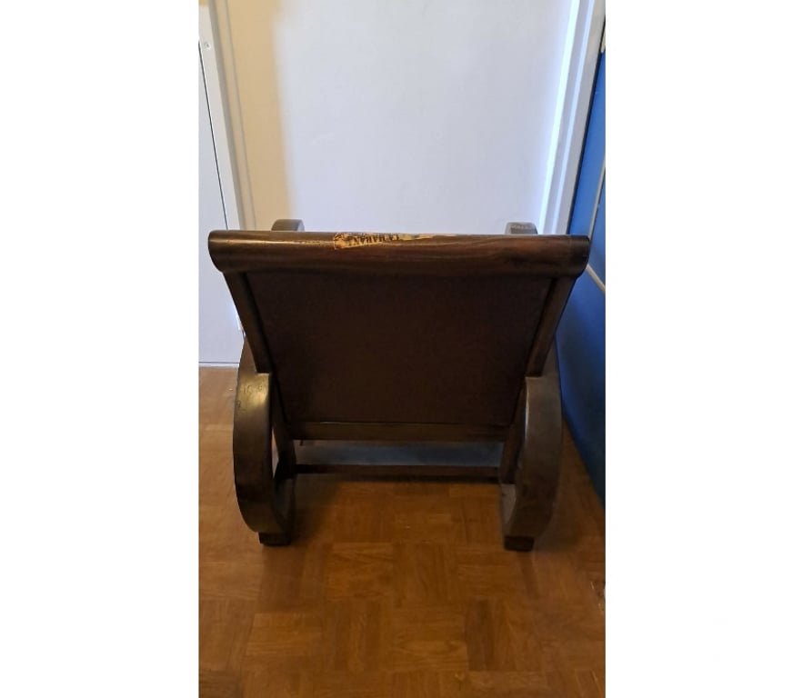 Ameublement & art de la table Val-de-Marne Maisons Alfort - 94700 - Photos Vivastreet Fauteuil rétro en teck et cuir Cocktail Scandinave