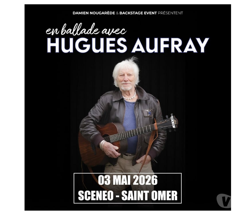 Spectacles Pas-de-Calais St Omer - 62500 - Photos Vivastreet 2 places pour Hugues Aufray dimanche 3 mai à Longuenesse