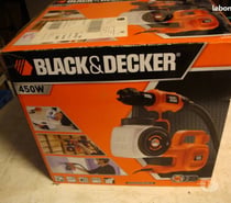 Pistolet Peinture électric compact 400W HVLP400 Black-Dec