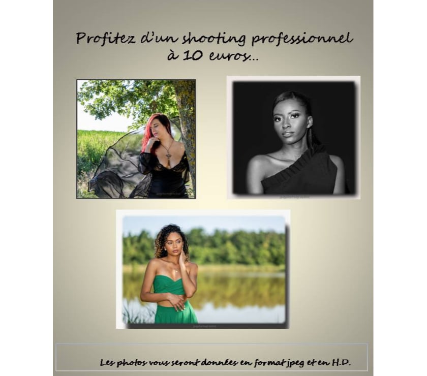 Castings, modèles, photographes Bourgoin Jallieu Isère - Photos Vivastreet Votre shooting professionnel à 10 euros!
