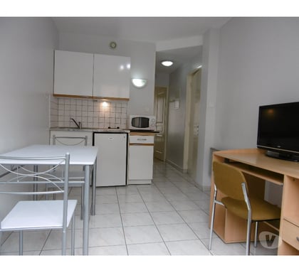 Location appartement meublé Bourg en Bresse Ain - Photos Vivastreet F2 de 24 m2 tout meublé, avec parking privé