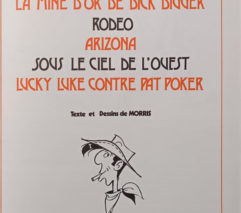 Livres occasion Vosges Madonne et Lamerey - 88270 - Photos Vivastreet collection lucky Luke