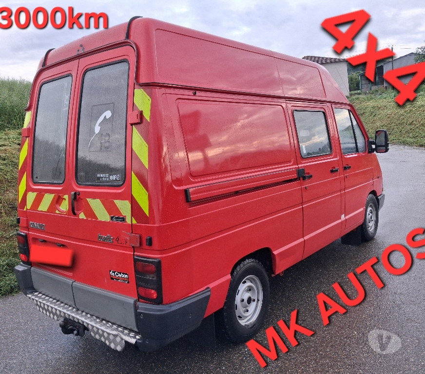 Véhicules commerciaux & utilitaires d'occasion Rhône Marennes - 69970 - Photos Vivastreet Trafic 4x4 2.5 diesel 63000km