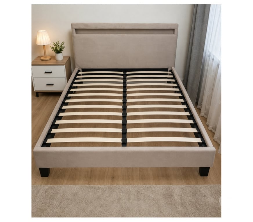 Ameublement & art de la table Paris Paris 1er ardt - 75001 - Photos Vivastreet Lit Sommier LED Avec Matelas Neuf – Livraison Disponible