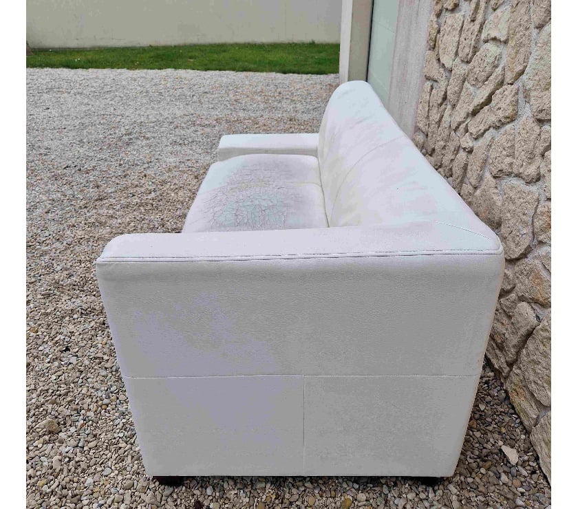 Ameublement & art de la table Marne Reims - Photos Vivastreet CANAPE D’ANGLE CONVERTIBLE BLANC, état d’usage, Reims