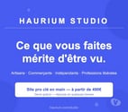 Création de site internet pro pour artisans, indépendants