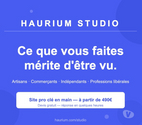Création site internet pour artisans, indépendants
