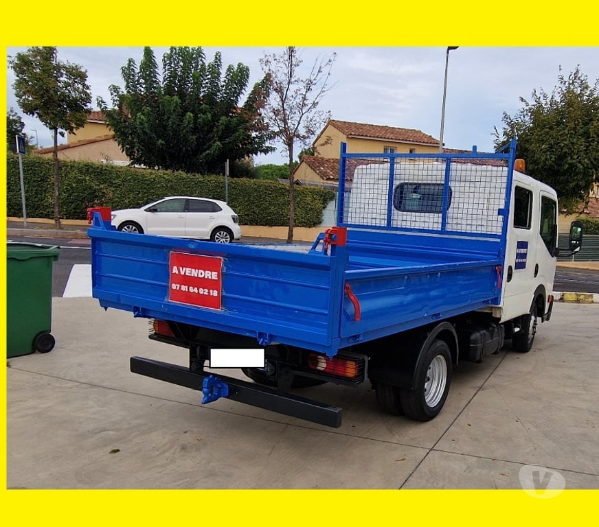 Véhicules commerciaux & utilitaires d'occasion Hérault Montpellier - Photos Vivastreet Nissan benne. cabstar benne double cabine 6 places comme neu