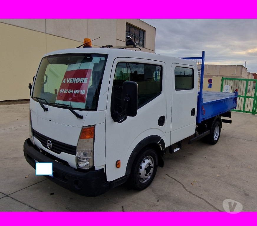 Véhicules commerciaux & utilitaires d'occasion Hérault Montpellier - Photos Vivastreet Nissan benne. cabstar benne double cabine 6 places comme neu