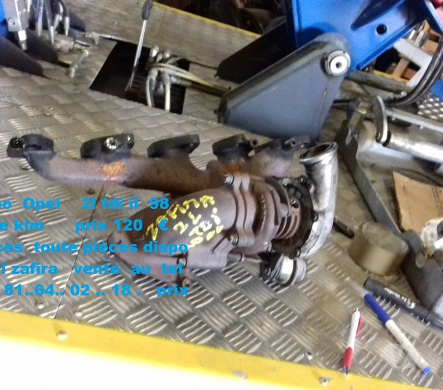Pièces et services auto Hérault Beziers - 34500 - Photos Vivastreet turbo opel zafira 2l tdi zafira a .2000 come neuf to
