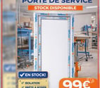 Porte de service