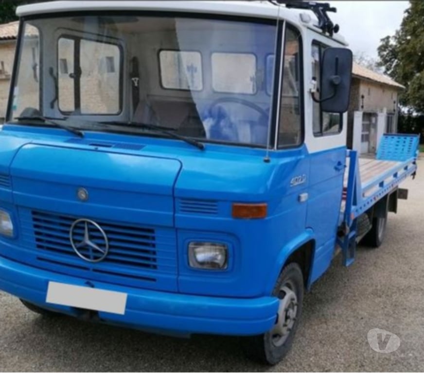 Véhicules commerciaux & utilitaires d'occasion Saône-et-Loire Louhans - Photos Vivastreet Mercedes 407 D dépanneuse