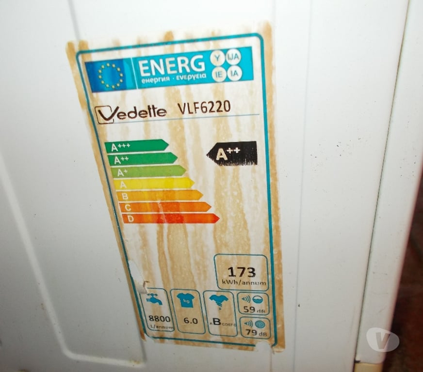 Electroménager occasion Indre-et-Loire Neuilly le Brignon - 37160 - Photos Vivastreet LAVE LINGE VEDETTE 6KG HOBLOT PEUT SERVI