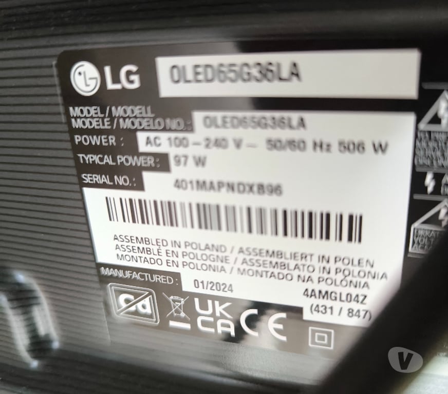 Photo - Video - Son Ille-et-Vilaine Pleurtuit - 35730 - Photos Vivastreet Très belle tele oled lg G3 65 pouces plus barre de son