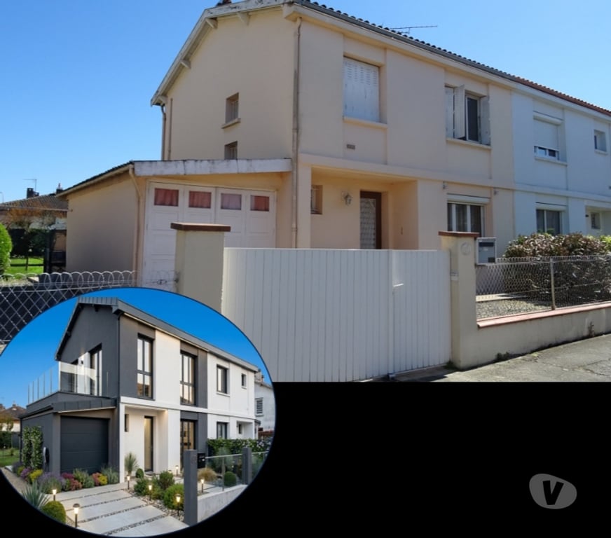 Vente Maison Haute-Garonne Cugnaux - 31270 - Photos Vivastreet Maison 100 m2 en centre ville